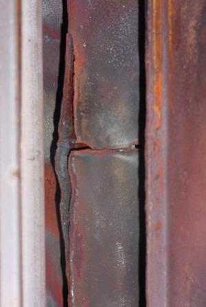 Broken Heat Exchanger Baxter