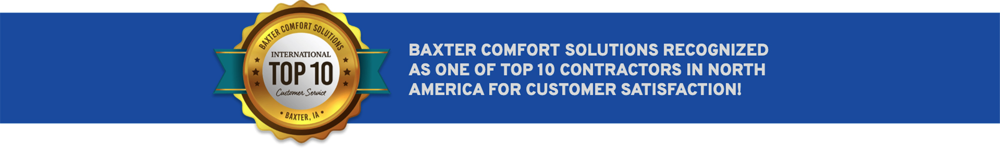 International Comfort Solutions Top 10 Winner
